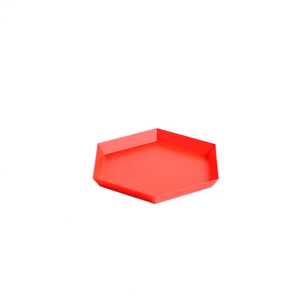 HAY Small Kaleido Tray - Red 3 HAY Small Kaleido Tray - Red
