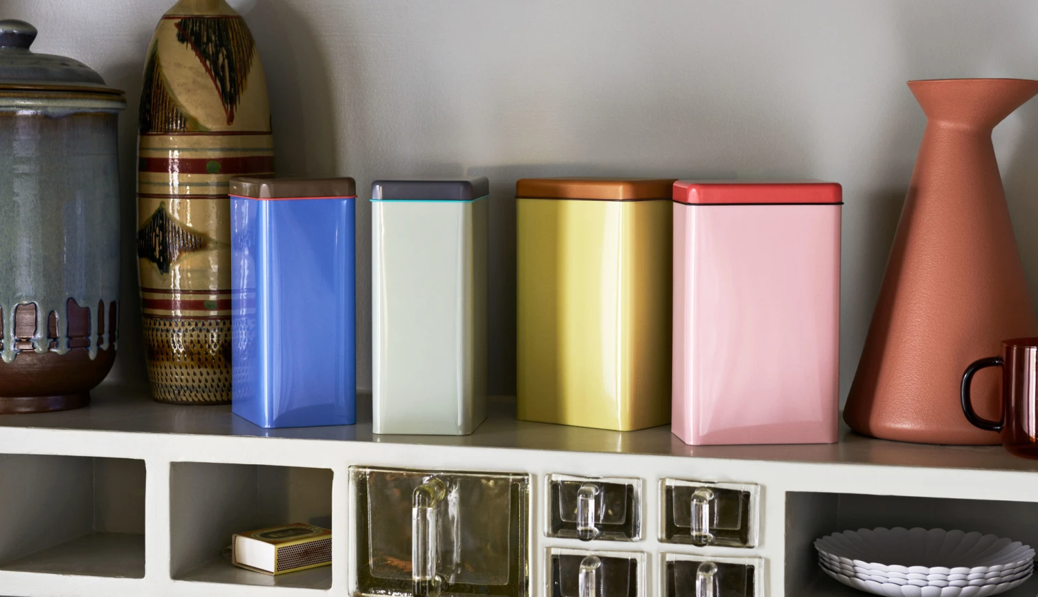 HAY Mint Stainless Steel Sowden Coffee Tin 5 HAY Mint Stainless Steel Sowden Coffee Tin