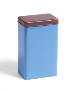 HAY Blue Stainless Steel Sowden Coffee Tin