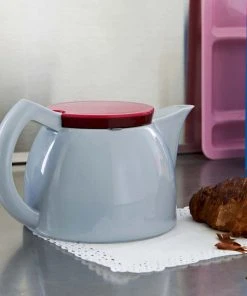 HAY Gray Porcelain Tea Pot