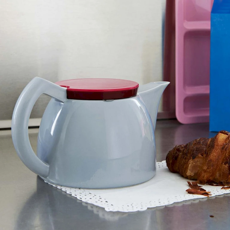 HAY Gray Porcelain Tea Pot 4 HAY Gray Porcelain Tea Pot