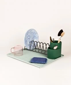 HAY Dark Green Dish Drainer Cup