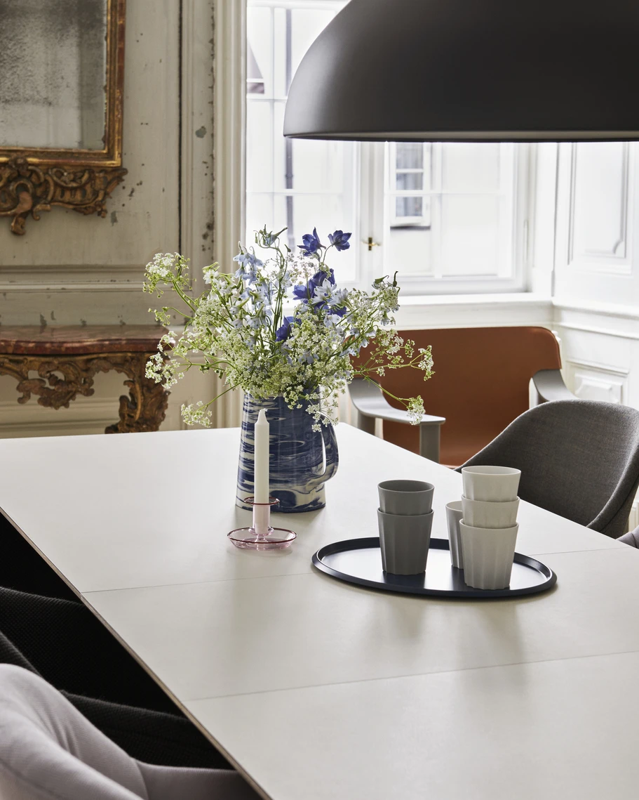 HAY Glass Candlestick Flare 10 HAY Glass Candlestick Flare