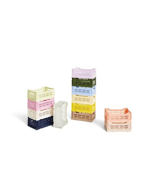 HAY Colour Crate S Light Yellow 5 HAY Colour Crate S Light Yellow