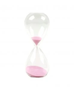 HAY Glass Sand Timer - Small - Light Pink