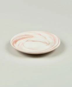 HAY Set of 2 Small Pink Twist Cup and Saucer