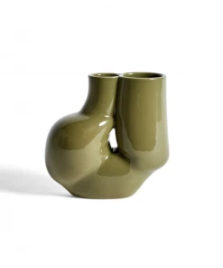 HAY W&S Vase Chubby Olive Green