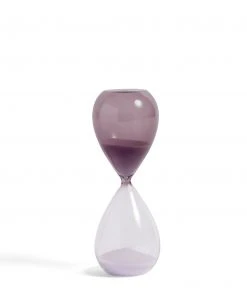 HAY Glass Sand Timer - Medium - Lavender