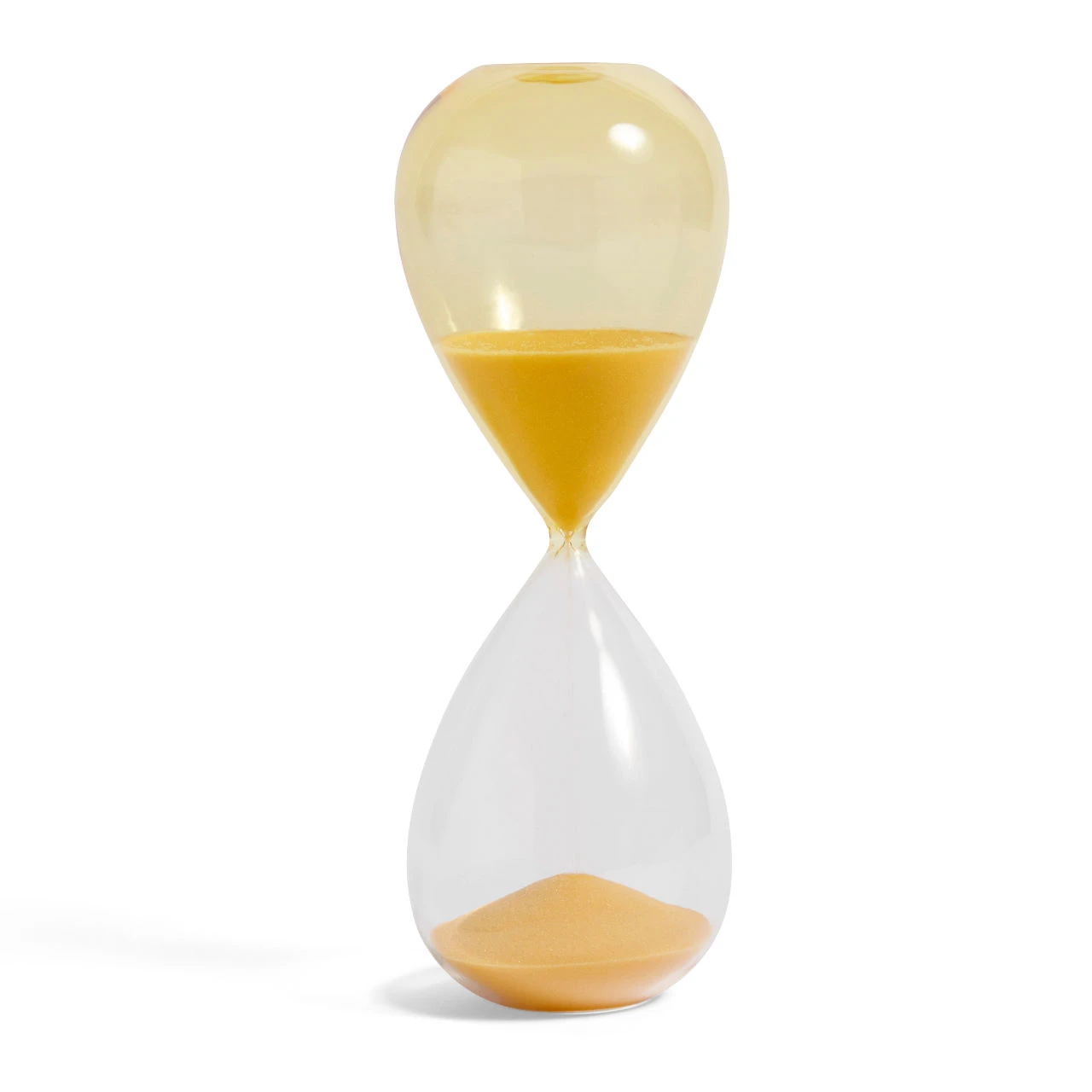 HAY Glass Sand Timer - Large - Light Yellow 3 HAY Glass Sand Timer - Large - Light Yellow