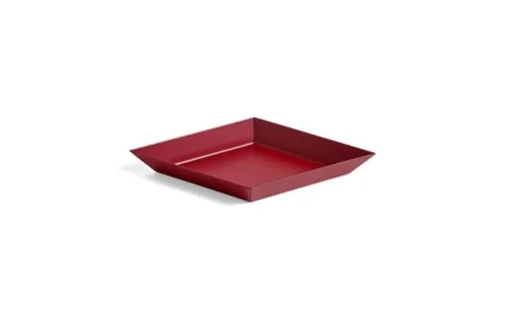 HAY Small Burgundy Kaleido Tray 3 HAY Small Burgundy Kaleido Tray