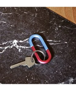 HAY Cane Key Ring Red