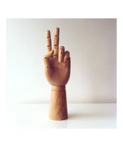 HAY Large Wooden Hand Deco 18 HAY Large Wooden Hand Deco