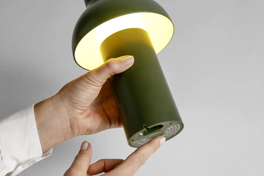 HAY PC Portable Lamp Olive Green 6 HAY PC Portable Lamp Olive Green