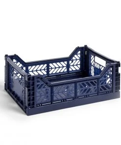HAY Plastic Colour Crate Medium 19 HAY Plastic Colour Crate Medium