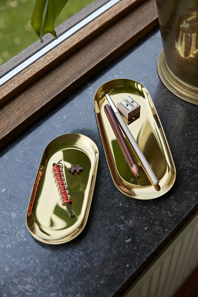 HAY Tray L Golden 3 HAY Tray L Golden