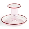 HAY HAY Flare Candleholder - Pink 1 HAY HAY Flare Candleholder - Pink