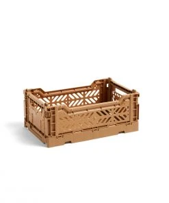 HAY Small Plastic Colour Crate 46 HAY Small Plastic Colour Crate