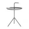 HAY Grey DLM Side Table