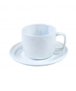 HAY Twist Cup & Saucer Blue Small Set of 2