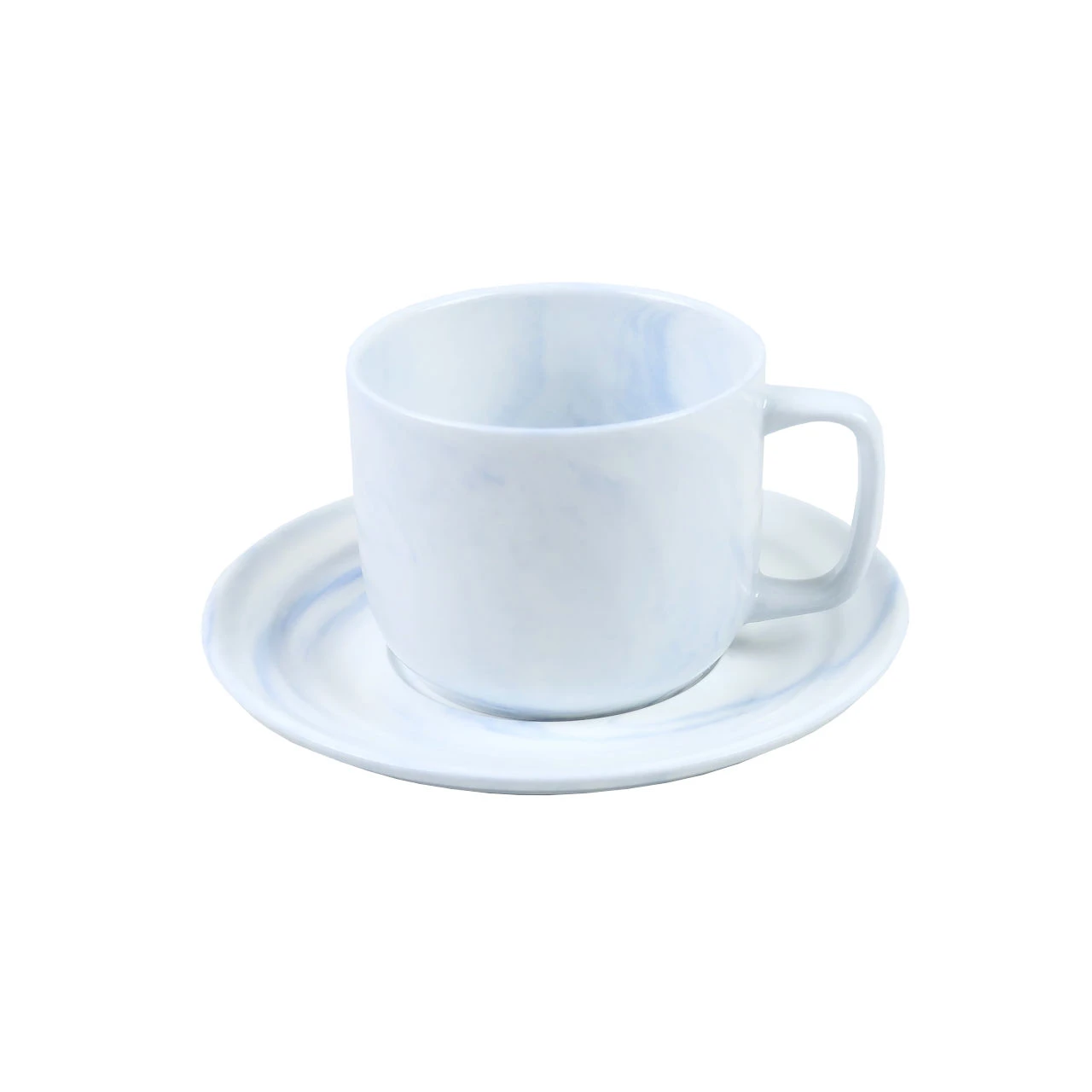 HAY Twist Cup & Saucer Blue Small Set of 2 3 HAY Twist Cup & Saucer Blue Small Set of 2