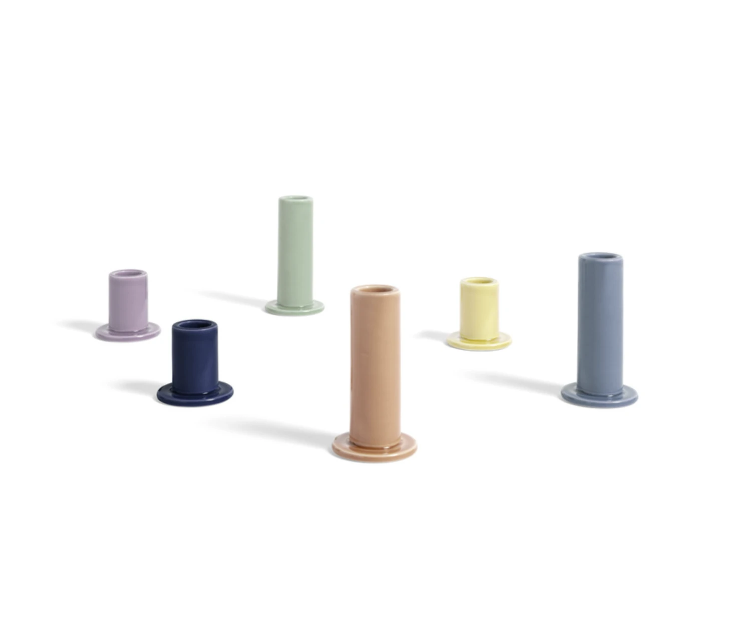 HAY Candleholder Tube M Mint 5 HAY Candleholder Tube M Mint