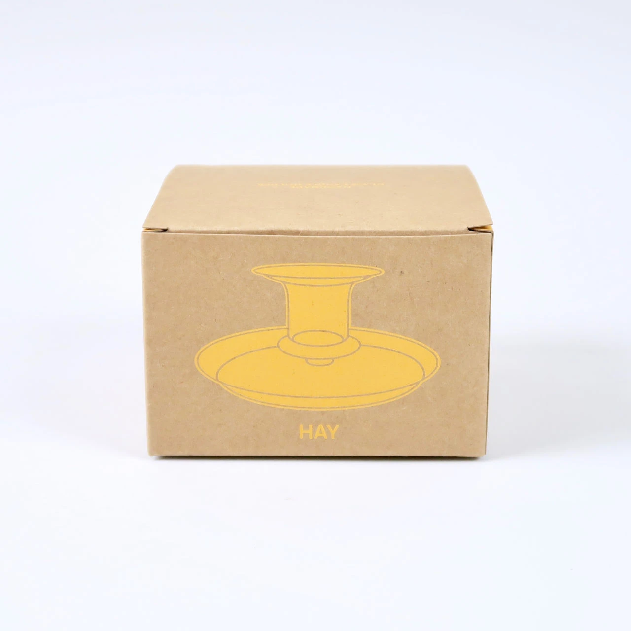 HAY Amber Flare Glass Candlestick 13 HAY Amber Flare Glass Candlestick