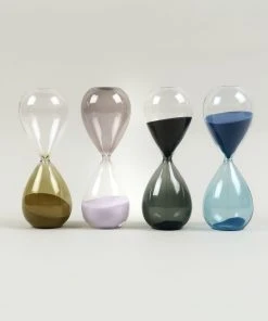 HAY Glass Sand Timer - Medium - Lavender