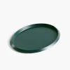 HAY Ellipse Tray S Dark Green 1 HAY Ellipse Tray S Dark Green