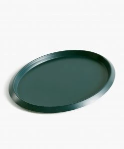 HAY Ellipse Tray S Dark Green