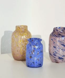 HAY vasi Splash L rosa e blue