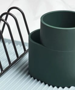 HAY Dark Green Dish Drainer Cup
