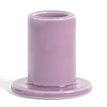 HAY Tube Candleholder - Small - Lilac 3 HAY Tube Candleholder - Small - Lilac