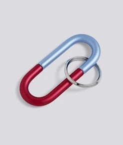 HAY New Cane Key Ring / Red