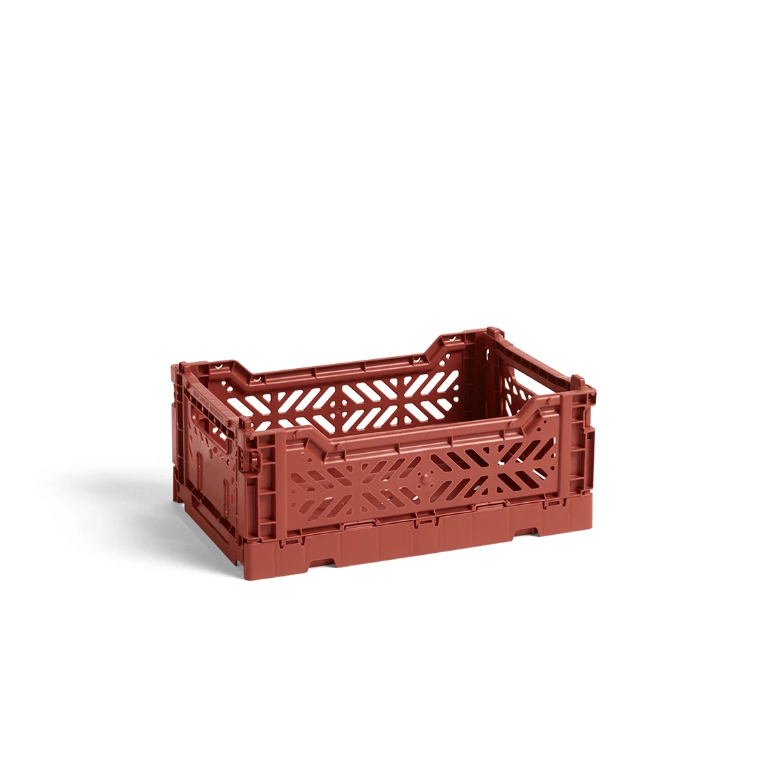 HAY Small Plastic Colour Crate 28 HAY Small Plastic Colour Crate
