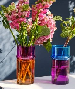 HAY Orange and Pink Moroccan Vase S 5 HAY Orange and Pink Moroccan Vase S