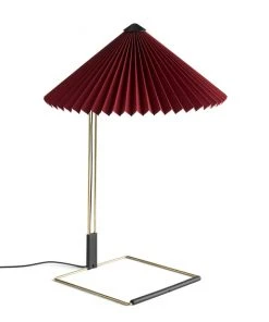 HAY Oxide Red Matin Table Light Large, Dimmable - Eu Version