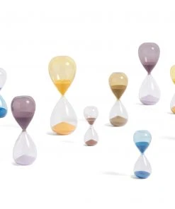 HAY Glass Sand Timer - Medium - Lavender