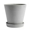 HAY Flower Pot with Saucer XL 1 HAY Flower Pot with Saucer XL
