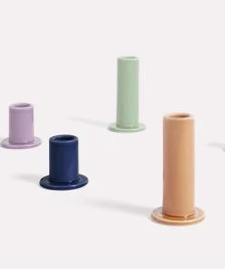 HAY Tube Candle Holder S Midnight Blue 6 HAY Tube Candle Holder S Midnight Blue