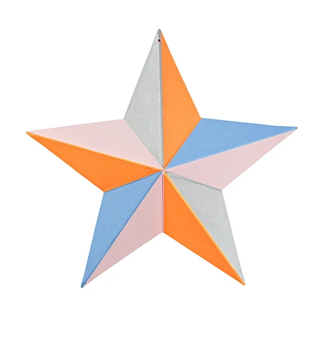 HAY Pack Of 3 Decorative Twinkle Stars 5 HAY Pack Of 3 Decorative Twinkle Stars