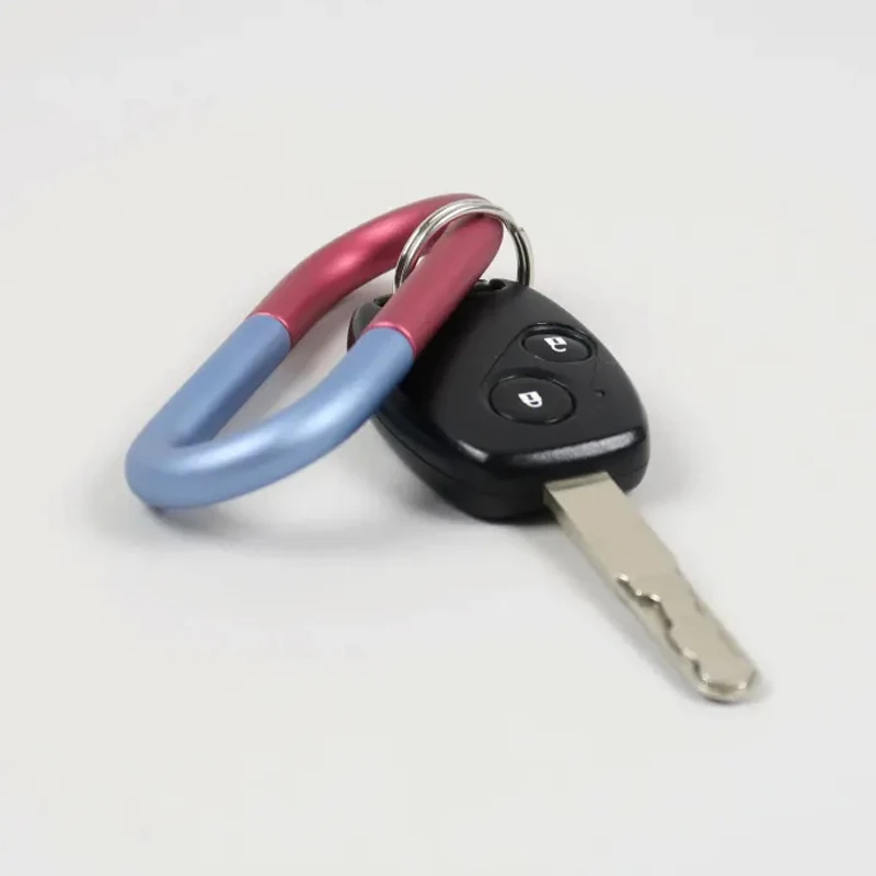 HAY Cane Key Ring Black 6 HAY Cane Key Ring Black