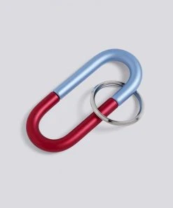 HAY Cane Key Ring Red