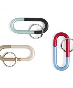 HAY Cane Key Ring - Black