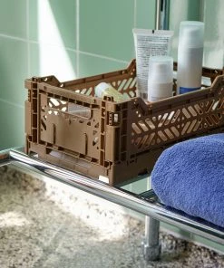 HAY Small Plastic Colour Crate 48 HAY Small Plastic Colour Crate