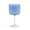 HAY Calici Blu Base Trasparente Set 2pz