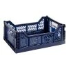 HAY Medium Light Navy Colour Crate 1 HAY Medium Light Navy Colour Crate