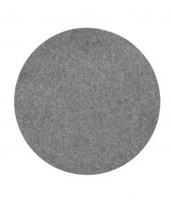 HAY Set of 4 Light Grey Felt Placemats