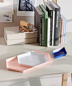 HAY Medium White Kaleido Tray 7 HAY Medium White Kaleido Tray