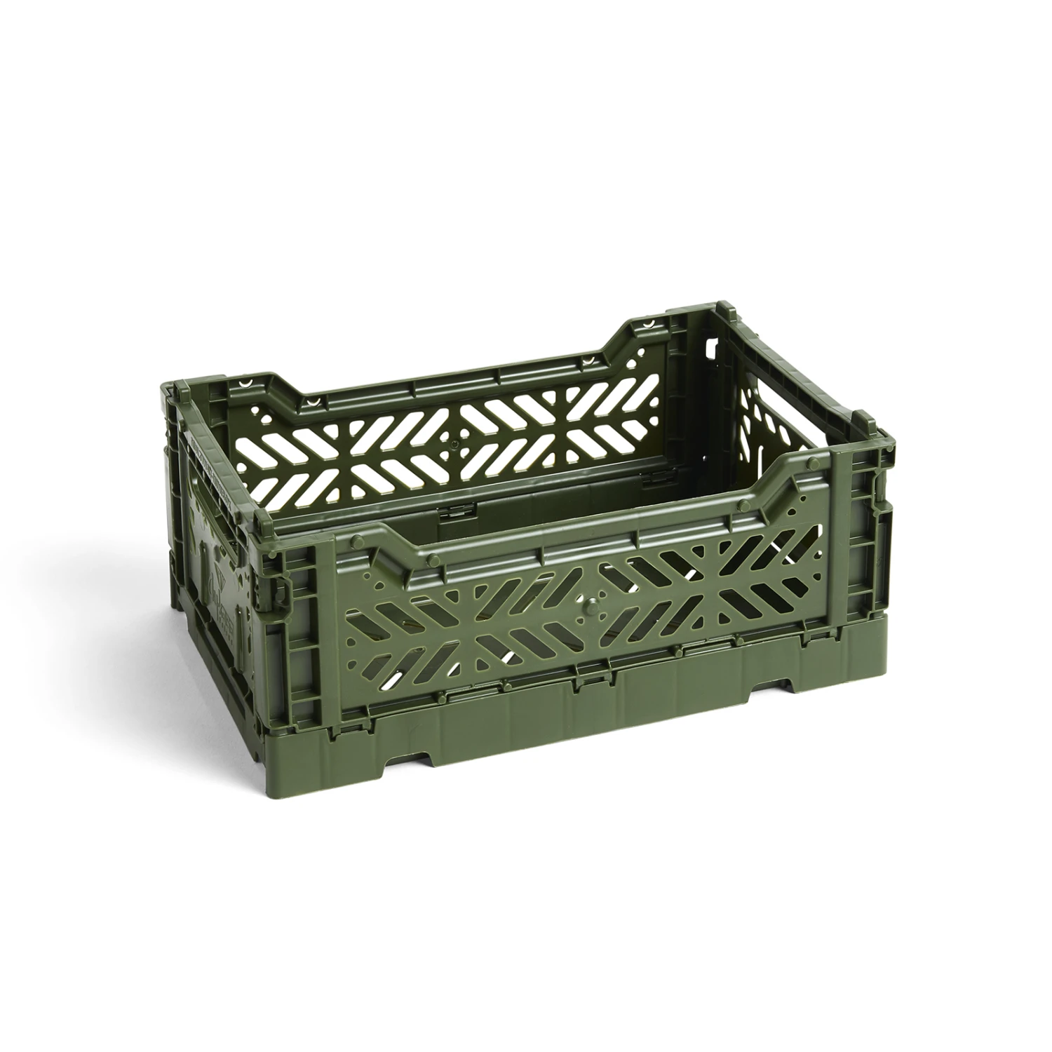 HAY Small Plastic Colour Crate 4 HAY Small Plastic Colour Crate