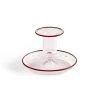 HAY Flare Pink Candleholder 1 HAY Flare Pink Candleholder